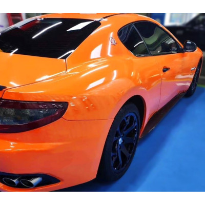 film covering orange brillant- premium 