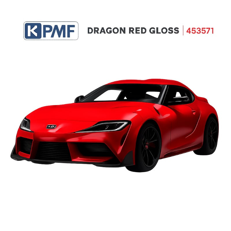 film Covering  Brillant Rouge Dragon KPMF - K88551