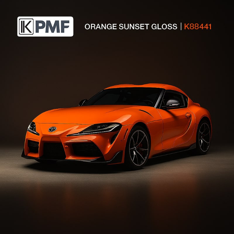 film Covering brillant Orange Sunrise KPMF- K88441