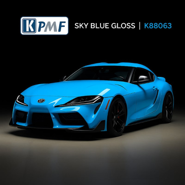 film Covering  Brillant Bleu Ciel  KPMF - K88063
