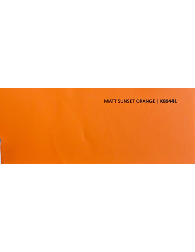 Orange Mat-K89441 Sunset Orange Matt