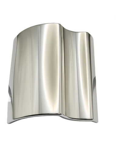 vinyle covering chrome argent